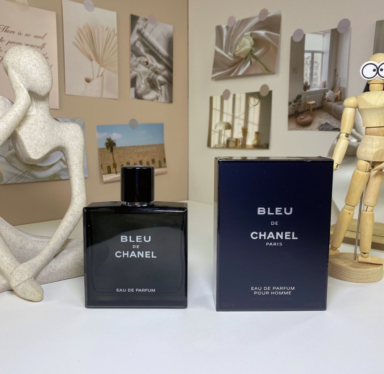 Bleu de Chanel Eau de Parfum Pour Homme 3.4 FL. OZ.