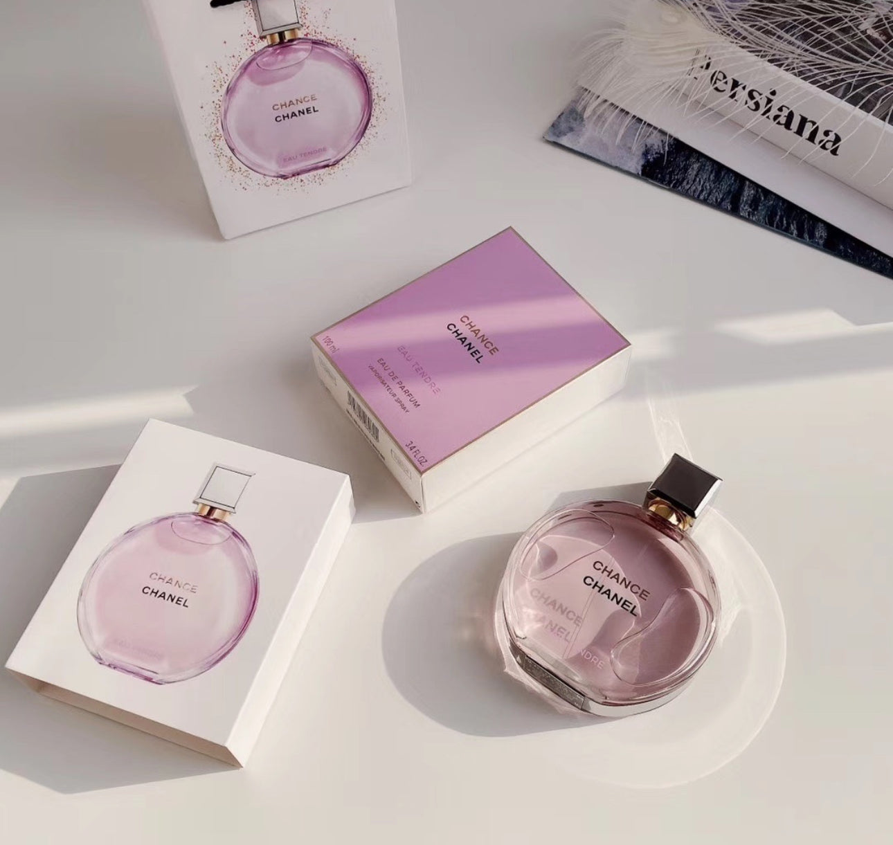 CHANEL CHANCE EAU TENDRE 3.4 FL. OZ.