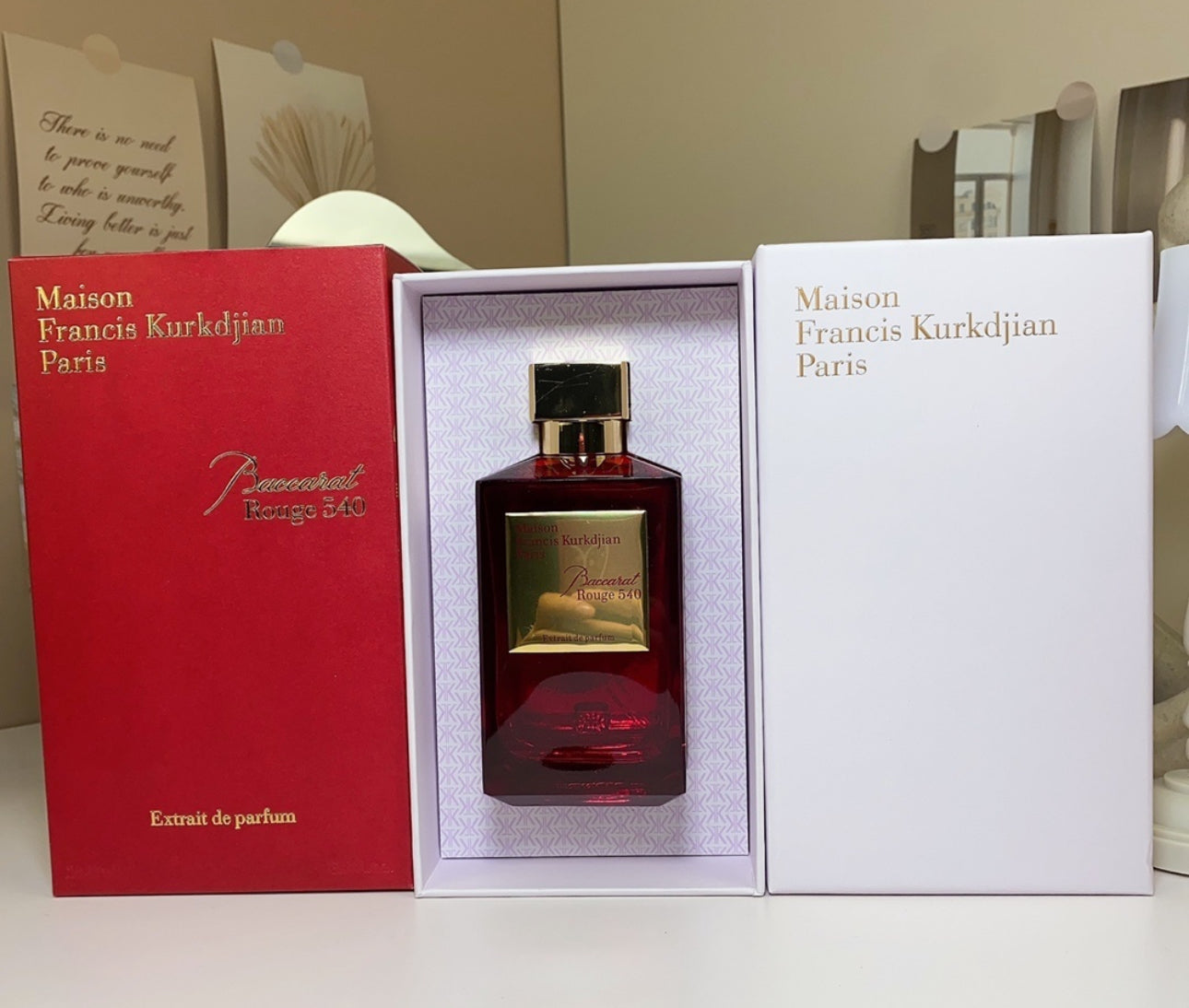 Maison Francis Kurkdjian Baccarat Rouge by 540  Extrait de parfum 6.8 FL. OZ.